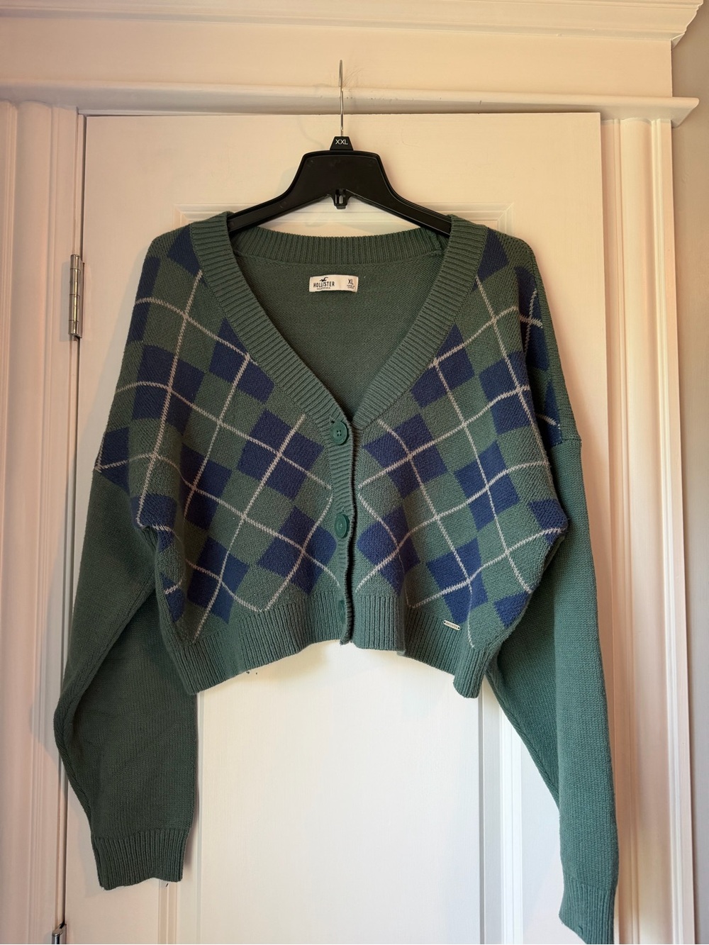 Hollister Argyle Sweater XL